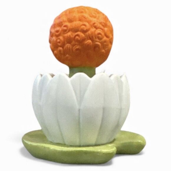 Vintage Herself the Elf Meadow Morn doll Porcelain Ceramic figurine 1984 W/ Tag - Picture 2 of 10